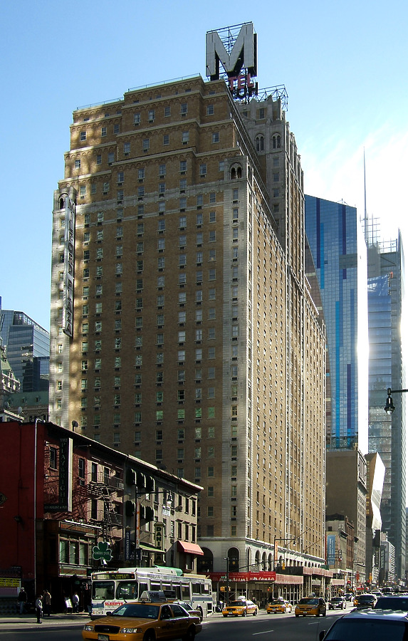 Milford Plaza Hotel by John W. Cahill