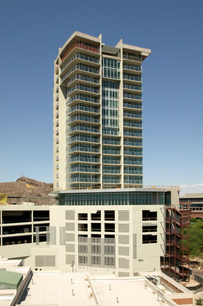 View from the west