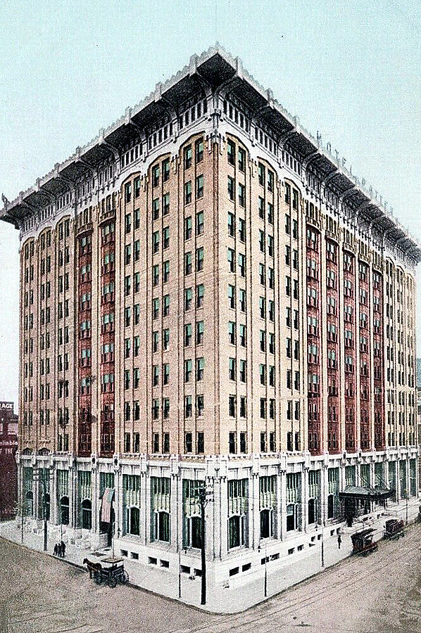 Patten Towers by Detroit Publishing Co.