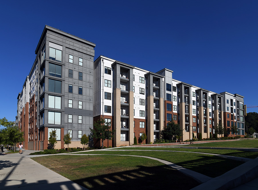 One Riverwalk Apartments - West Building by John W. Cahill