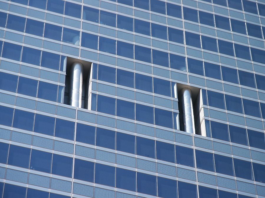 Blue Cross-Blue Shield Tower by Daniel Kieckhefer