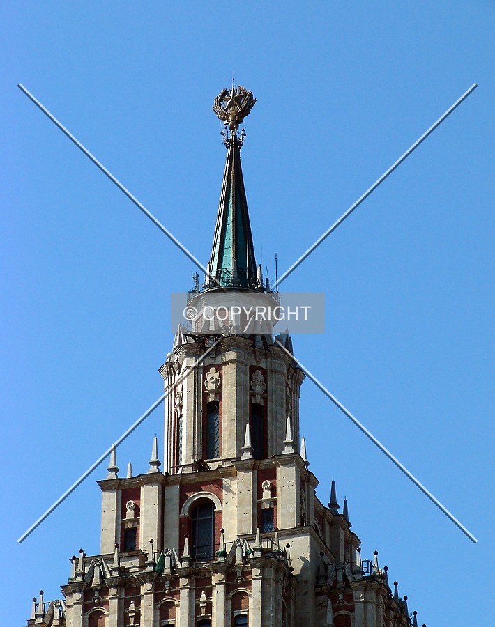Leningradskaya Hotel by Alexander Ulyanov