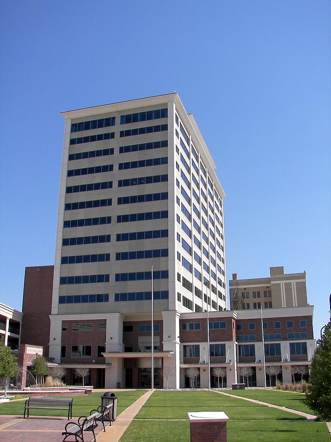 Hancock Bank Building by Rodney Gunn