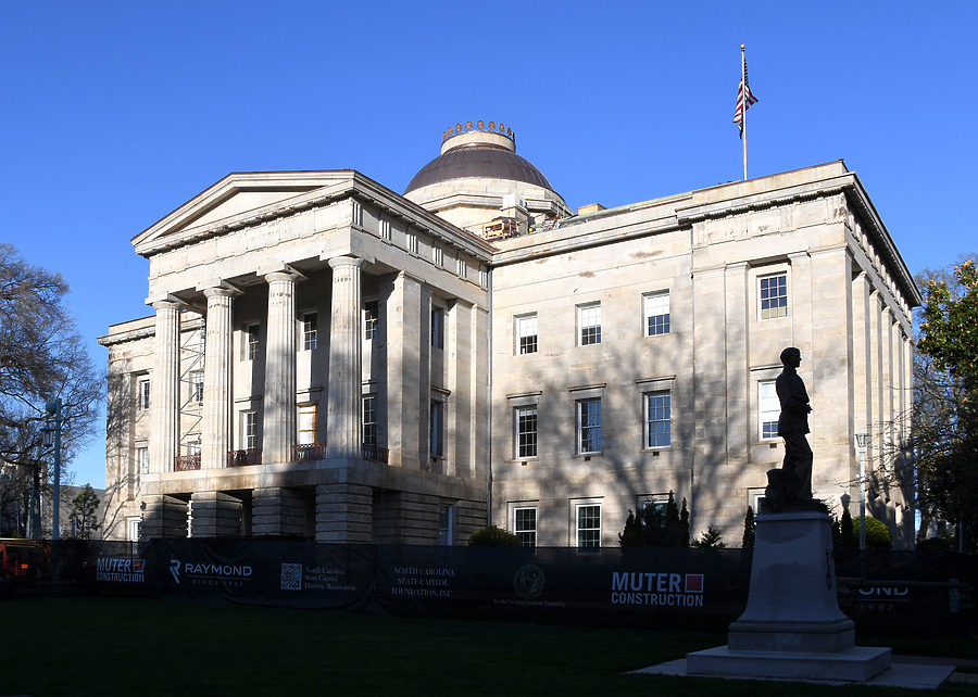 North Carolina State Capitol by John W. Cahill