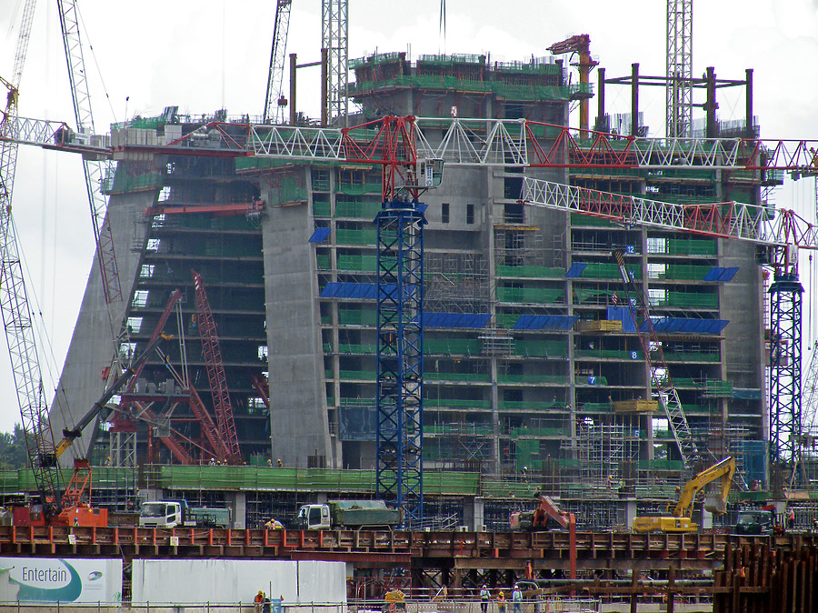 Marina Bay Sands Hotel by Horst Kiechle