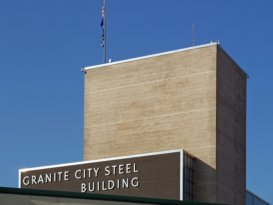 Granite City Steel Building by Ryan Hildebrand