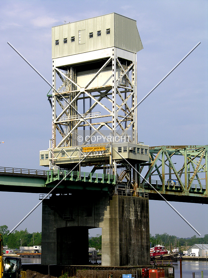 Cape Fear Memorial Bridge Photo 508-978-644 - Stock Image - SKYDB