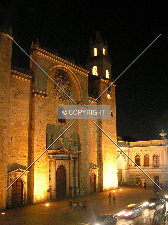 Catedral de Mérida by Luis Ibáñez