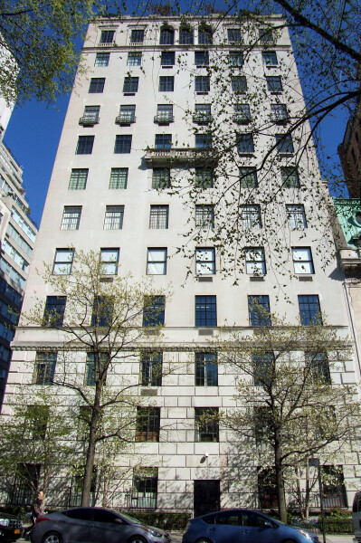 View from the northwest at 5th Avenue and 67th Street