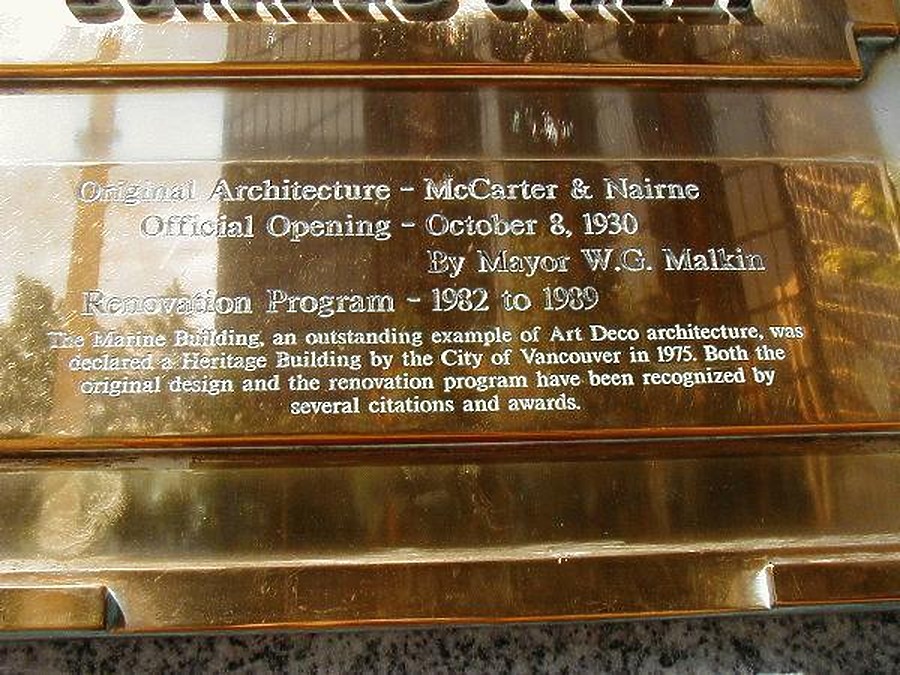 Marine Building by Garrett Stout