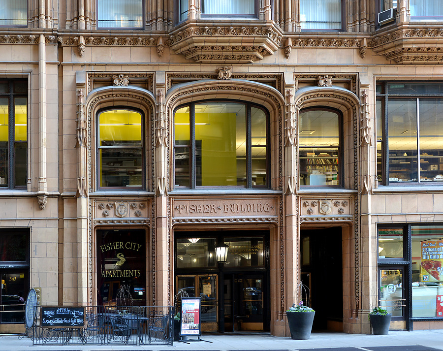 Fisher Building by John W. Cahill