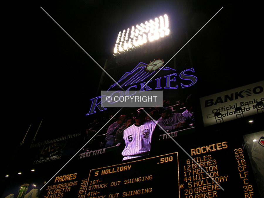 Coors Field by Chris Patriarca