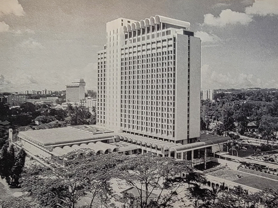 Shangri-La Hotel Singapore Tower Wing by Fred Lawson
