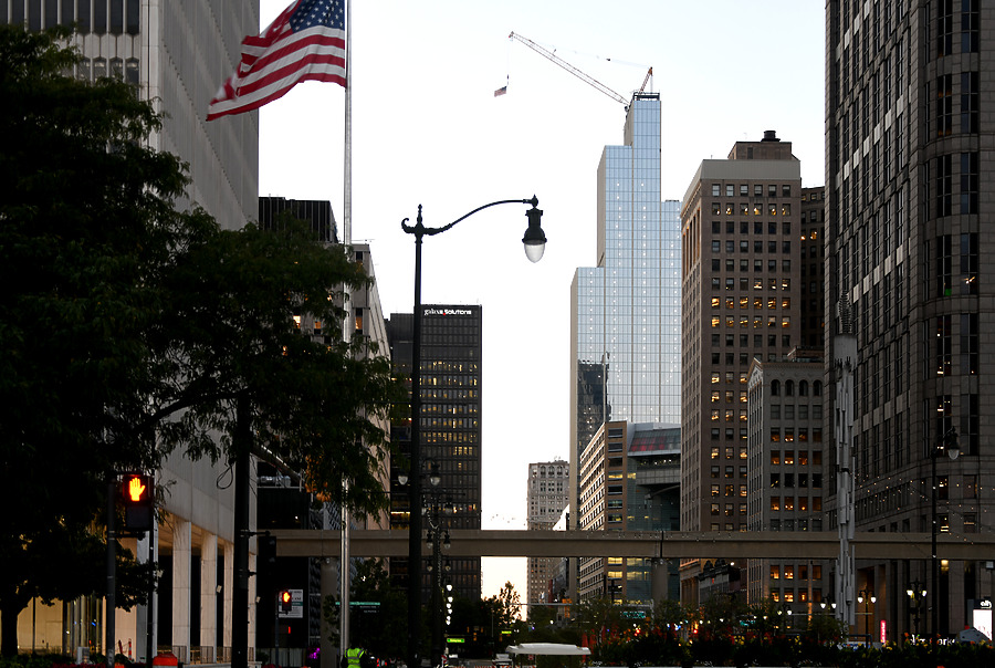 Hudson's Site Redevelopment Tower by John W. Cahill