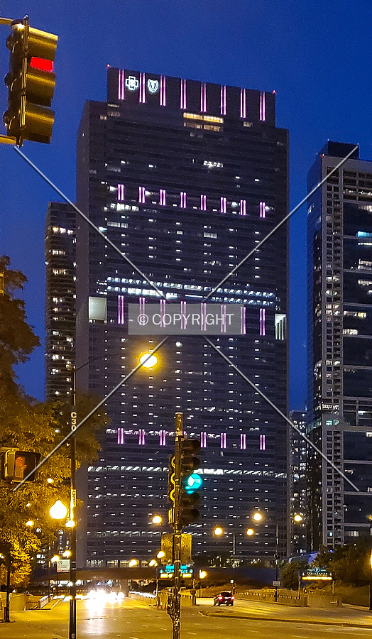 Blue Cross-Blue Shield Tower by Ryan Hildebrand