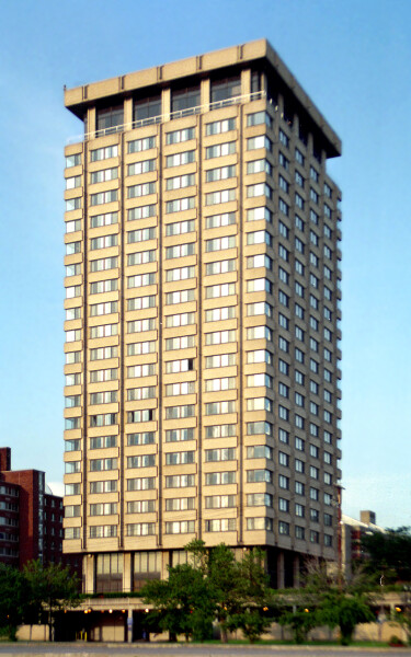 View from the southwest