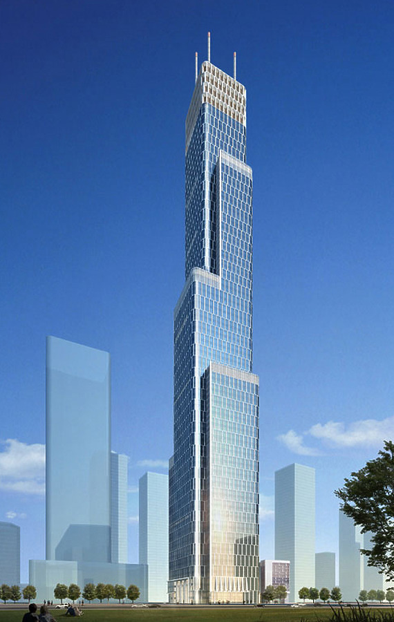 R&F Guangdong Building by Goettsch Partners