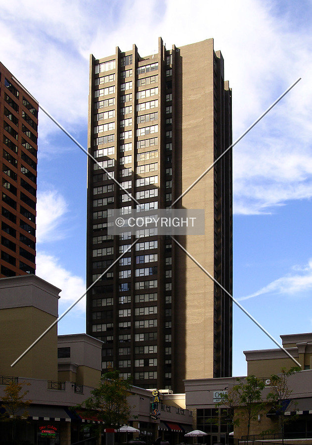 Charles Towers South Apartments Photo 519-702-382 - Stock Image - SKYDB