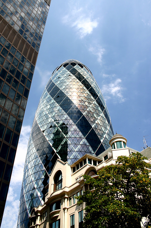 30 St Mary Axe by Tristram Compton