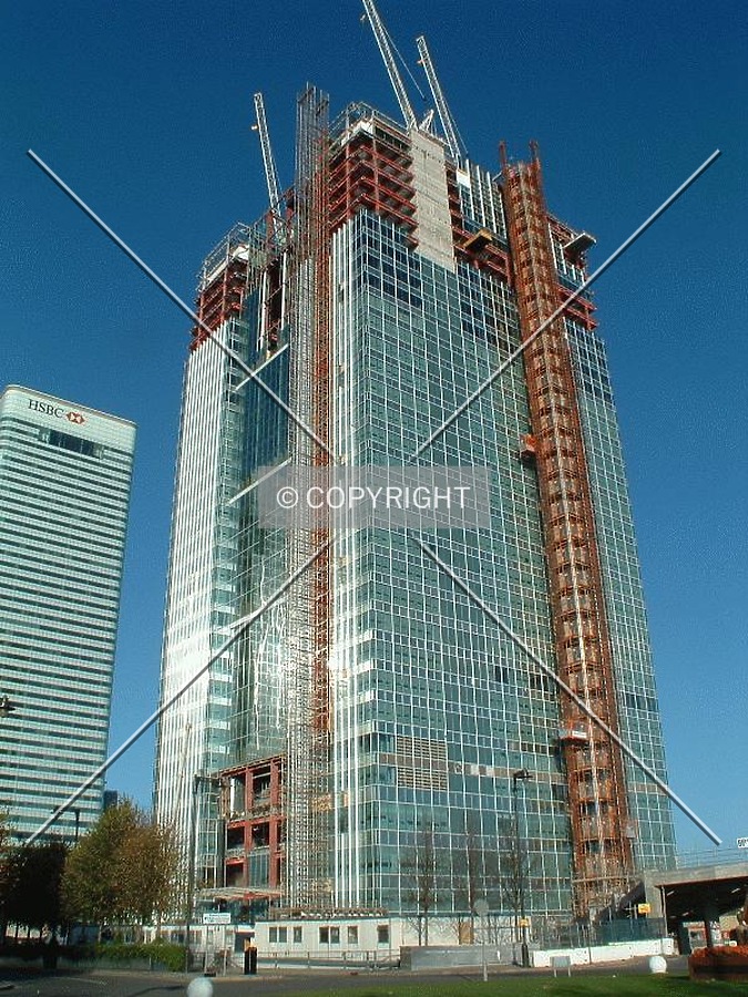 One Churchill Place by Mike Stanton