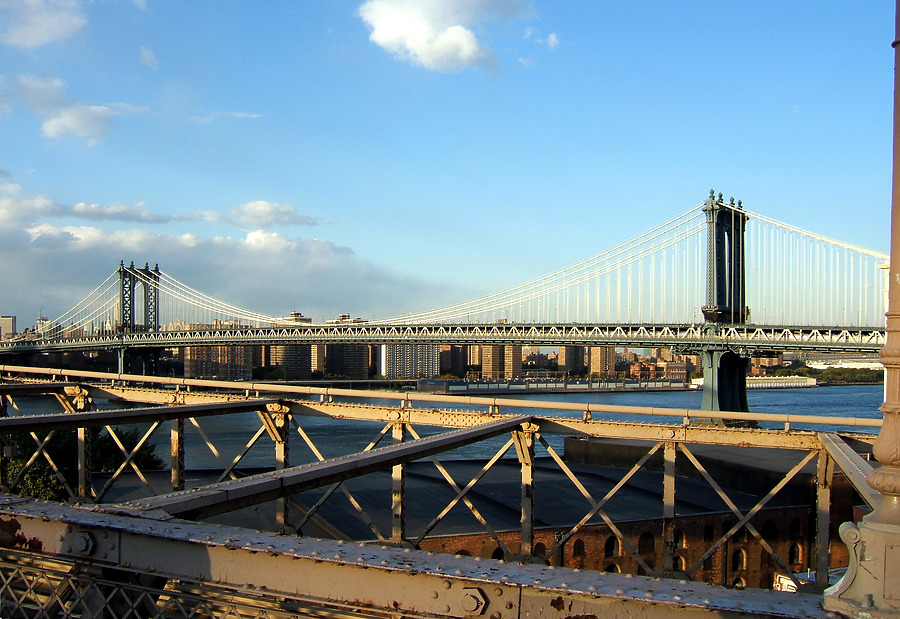 Manhattan Bridge by John Cahill