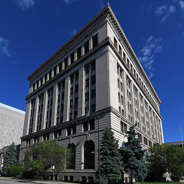 Detroit Police Department Headquarters by John W. Cahill