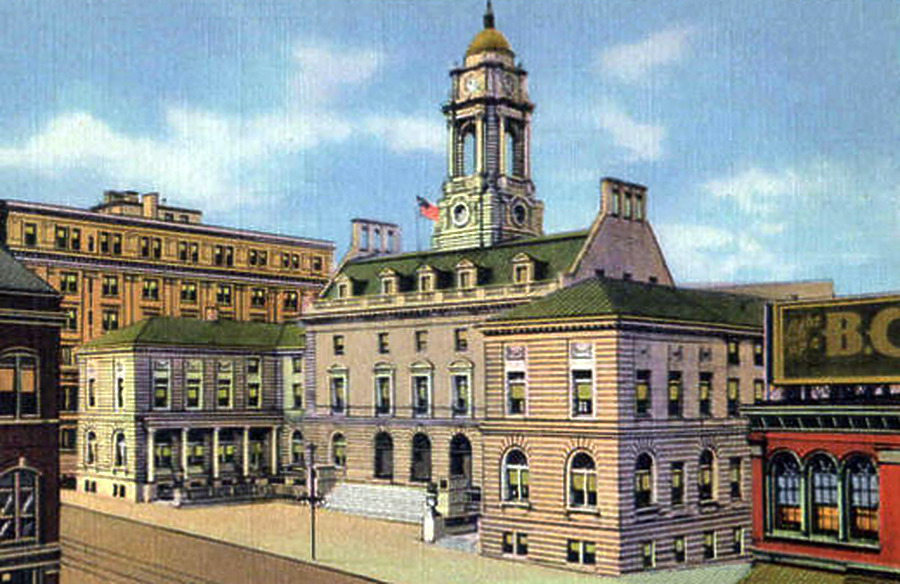Portland City Hall by Portland News Co.