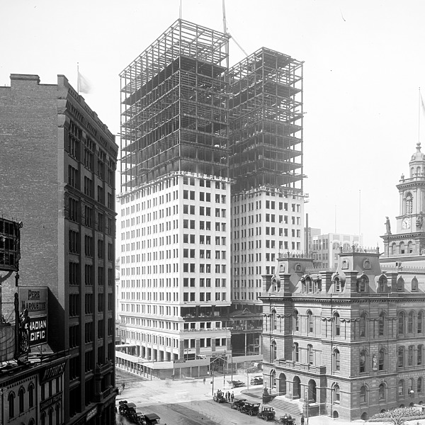Dime Building by Library of Congress, Prints and Photographs Division, Detroit Publishing Company