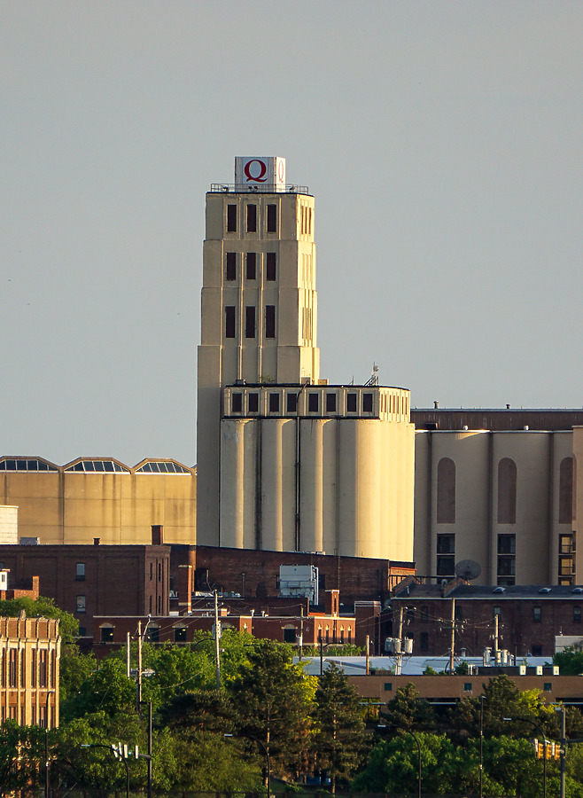 Quaker Oats Cereal Factory Elevator by Ryan Hildebrand