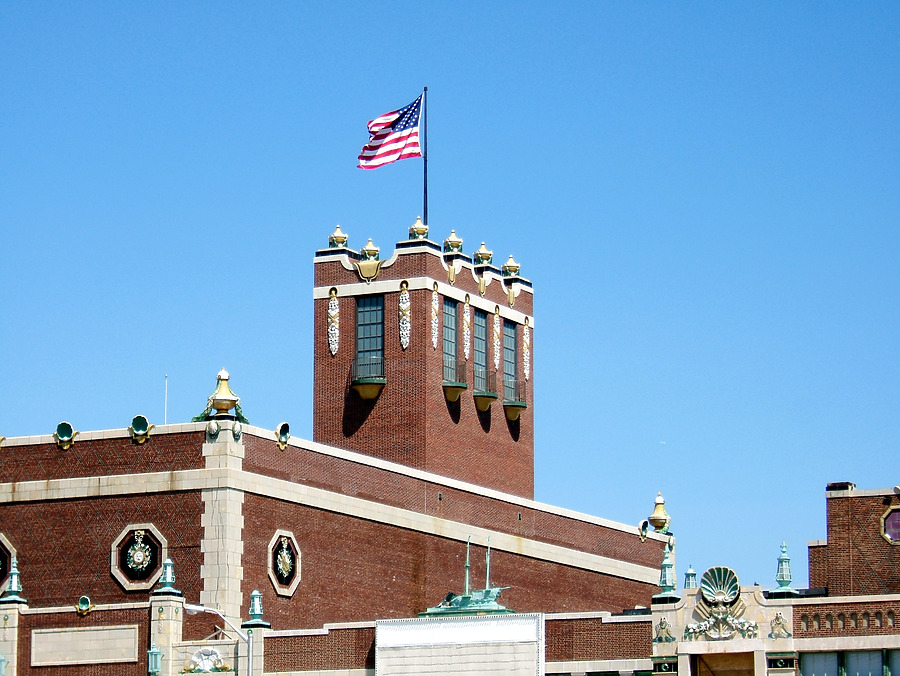 Asbury Park Convention Hall and Paramount Theater by John Cahill