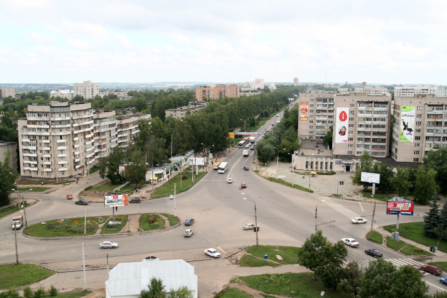View to the northwest from Tourist Complex Golden Ring