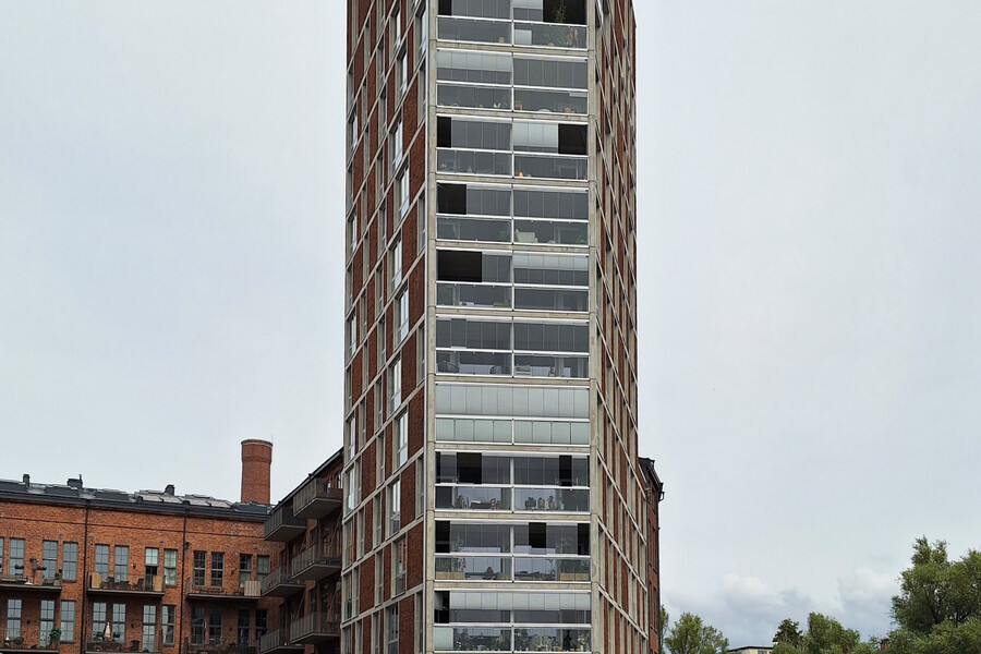 Höghus Yllefabriken