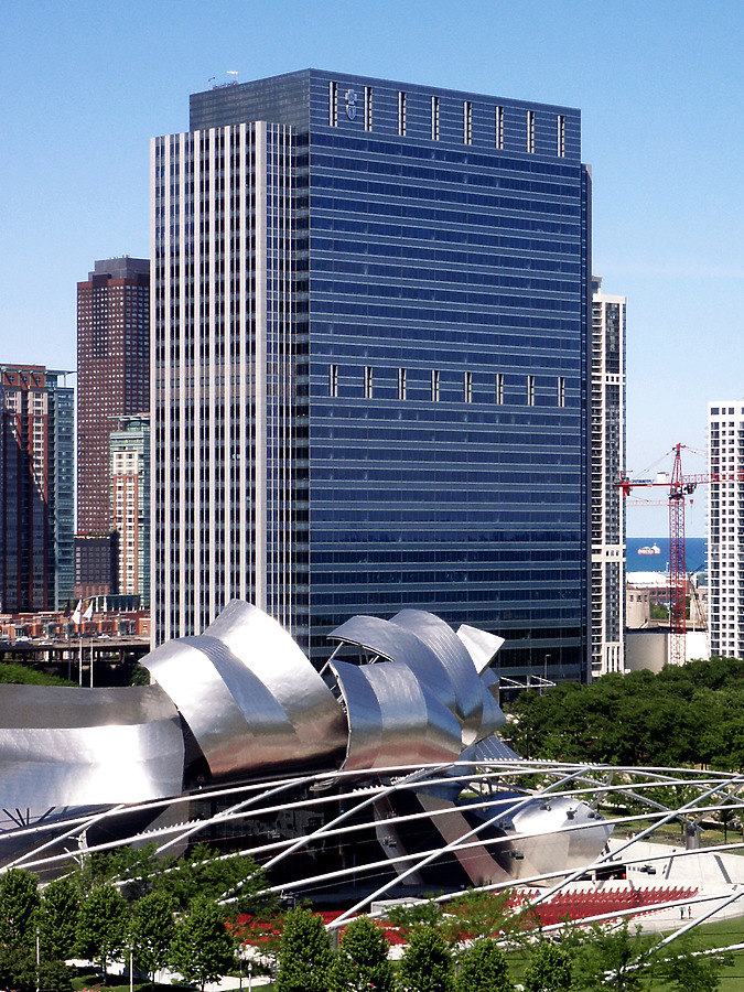 Blue Cross-Blue Shield Tower by Daniel Kieckhefer