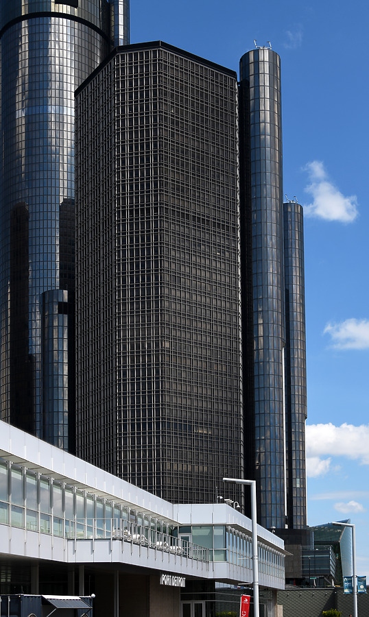 Renaissance Center 400 Tower by John W. Cahill