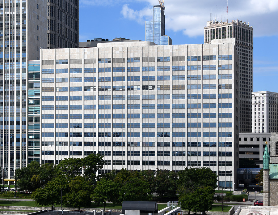 Coleman A. Young Municipal Center by John W. Cahill