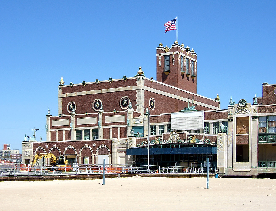 Asbury Park Convention Hall and Paramount Theater by John Cahill