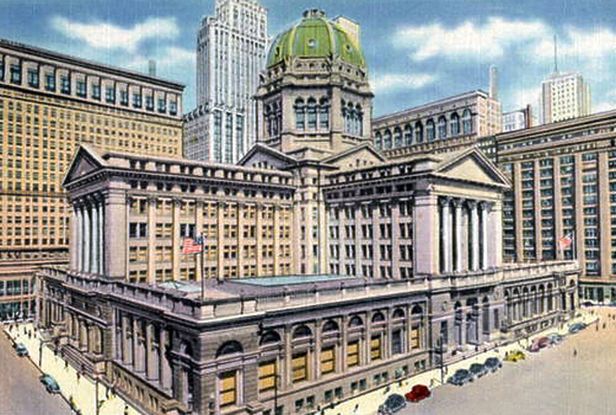 Chicago Federal Building by Tichnor Quality Views