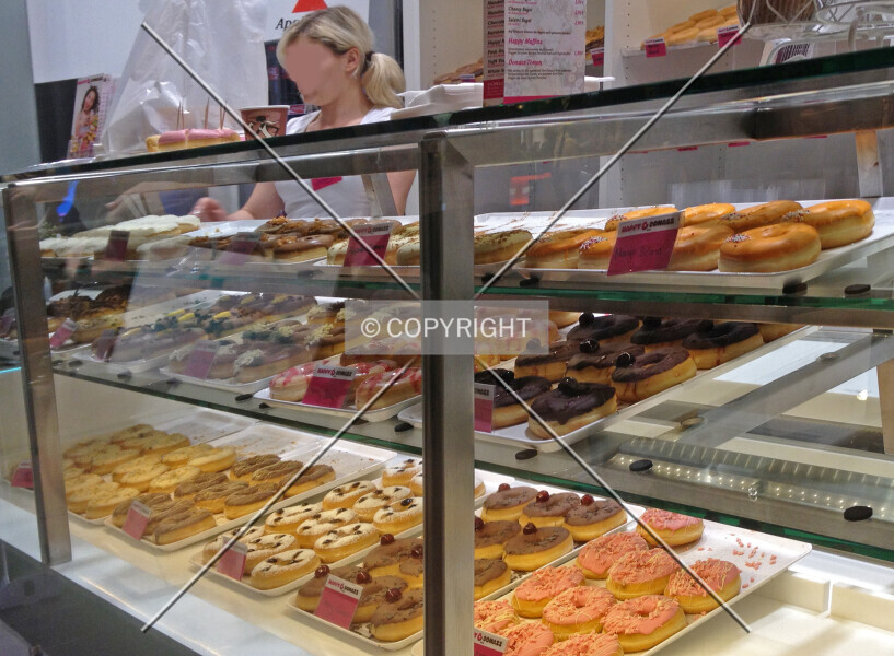 A shop selling donuts