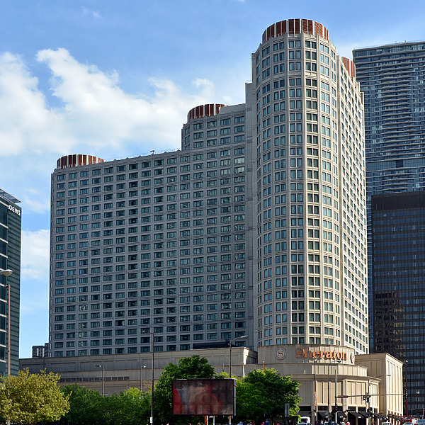 Sheraton Chicago Hotel & Towers by John W. Cahill