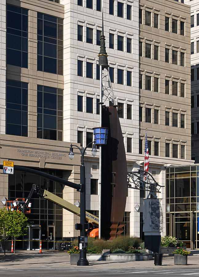 One Renaissance Center by John W. Cahill