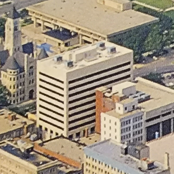 High Touch Building by Dunlap Post Card Co.