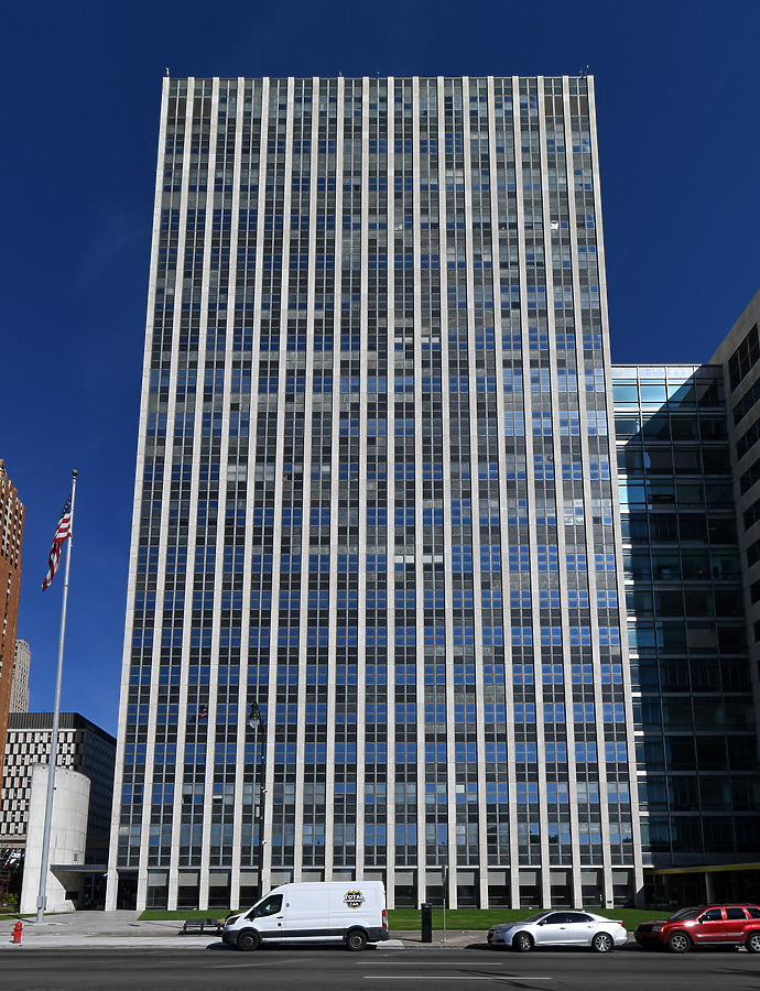 Coleman A. Young Municipal Center by John W. Cahill