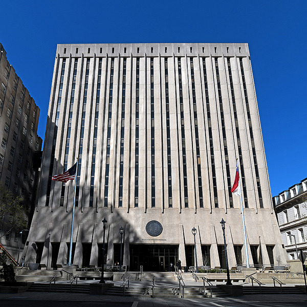 Wake County Courthouse by John W. Cahill