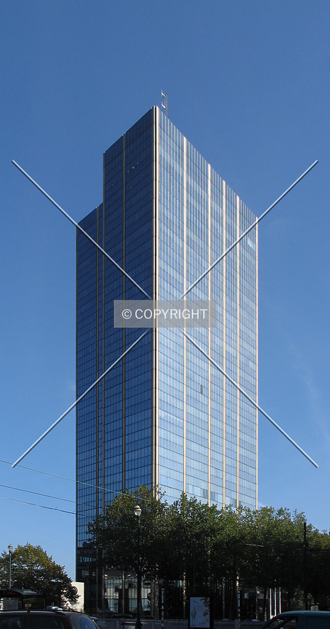 Blue Tower by Emmanuel D.