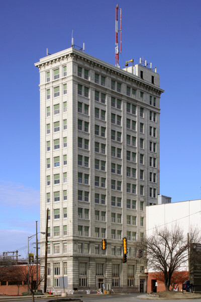 View from the southeast