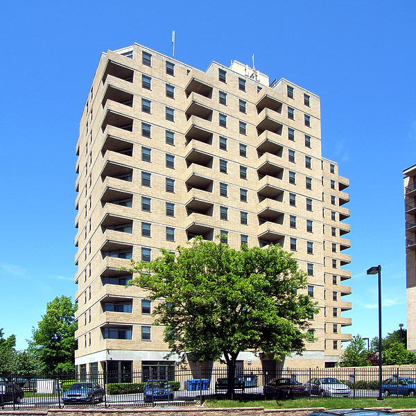 B'nai B'rith West Apartments by John Cahill