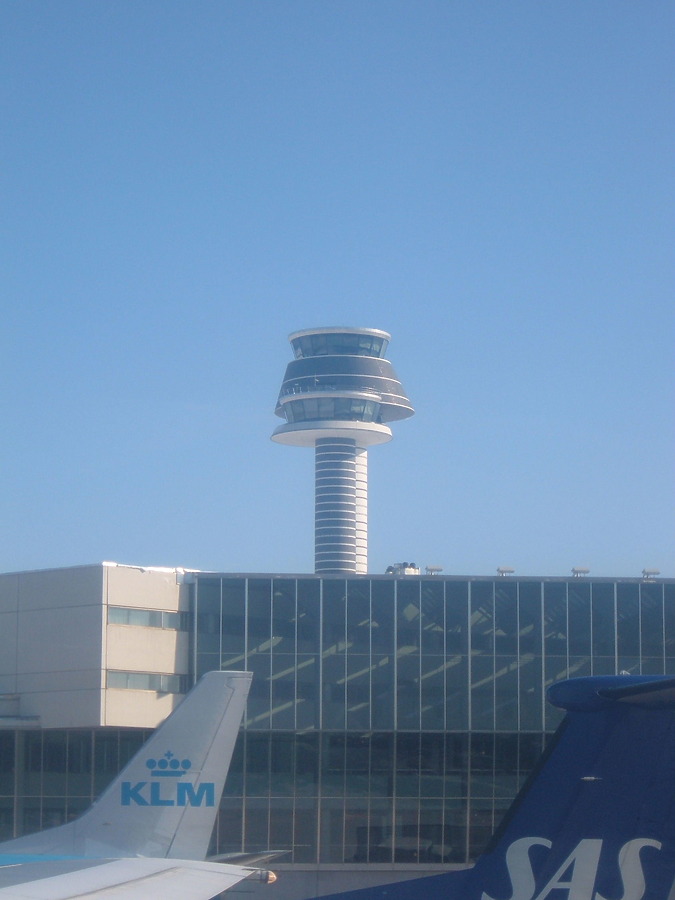 Airport Tower Arlanda by Kjetil Balog