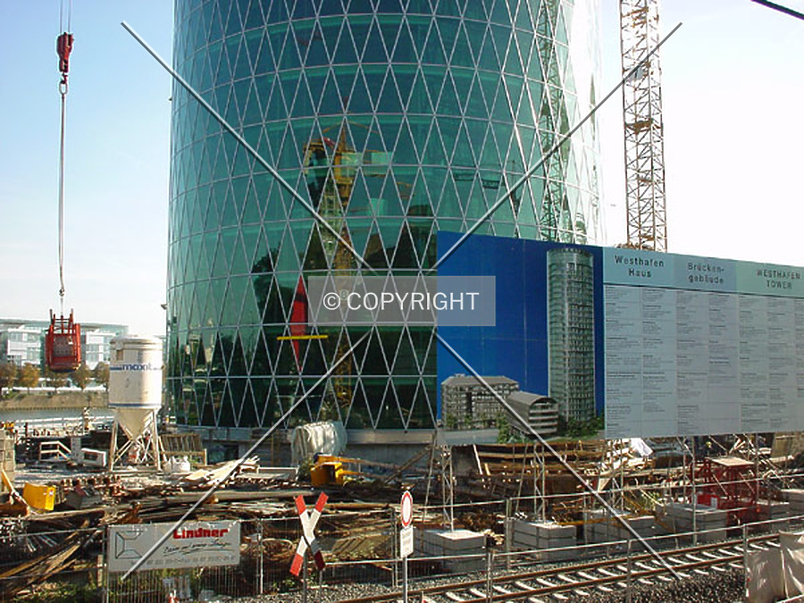 Westhafen Tower by Nephilim