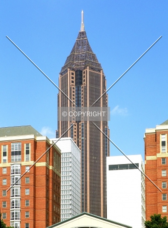 Bank of America Plaza by Clayton Odom