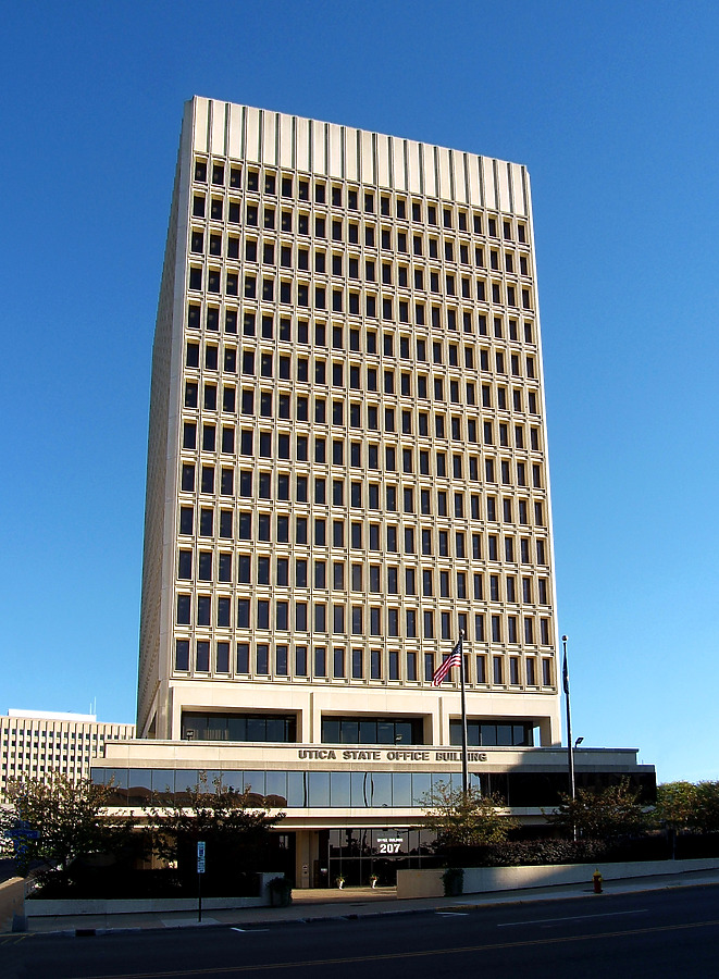 Utica State Office Building by John Cahill
